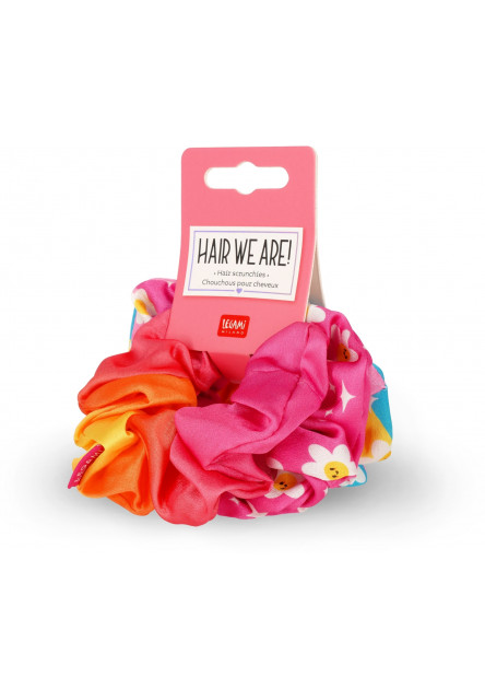 Set gumičiek Legami Set Of 3 Hair Scrunchies - Hair We Are! - Daisy