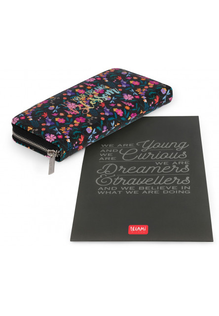 Peňaženka Legami Wallet - What A Wallet! - Wildflowers