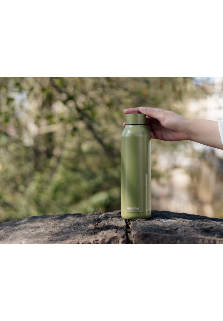Nerezová termofľaša Solid Olive Green 630 ml