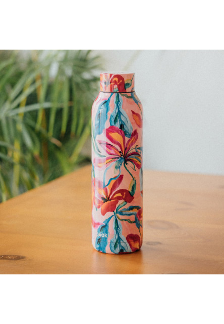 Nerezová termofľaša Solid Tropical Bloom 630 ml