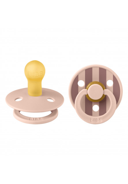 Colour Block cumlíky z prírodného kaučuku 2ks - veľkosť 2 (Baby Pink Coral Mix)