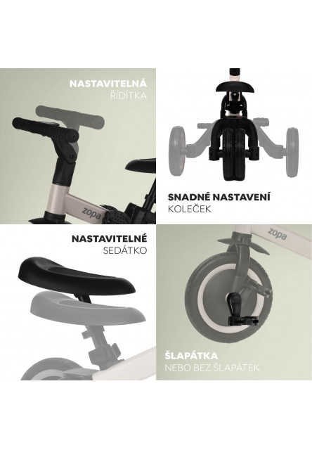 Trojkolka Razor Easy, Kodi Bronze