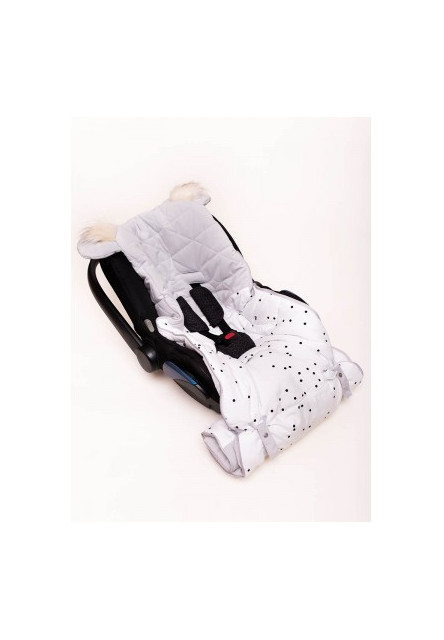 Spací vak 6v1 Dream Catcher Triangles Light Grey