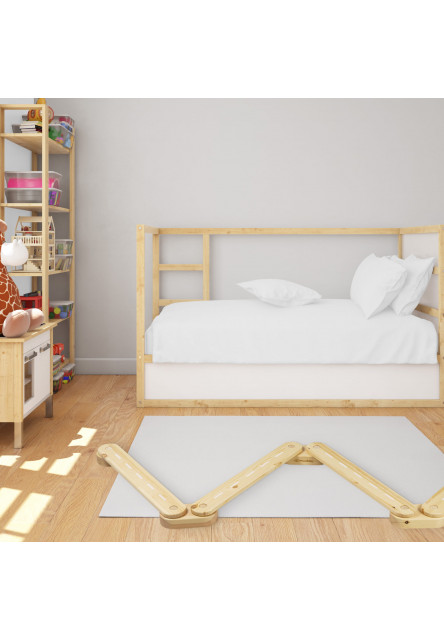 Detská senzomotorická Montessori kladina, šedá, 4ks