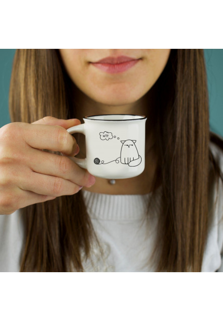 Set hrnčekov Legami Espresso For Two - Dog&Cat