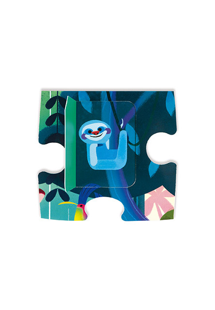 Puzzle s prekvapením Džungľa