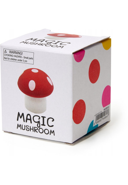 Strúhadlo a guma Legami Magic Mushroom Eraser With Pencil Sharpener - Red