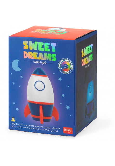 Nočné svetlo Legami Sweet Dreams - Night Light - Space