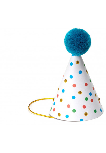 Narodeninová čiapočka Legami Party Over Here - Set Of 8 Party Hats