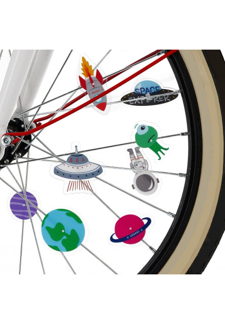 Ozdoby na bicykel Legami Pimp Your Bike! - Bike Spoke Decorations - Space
