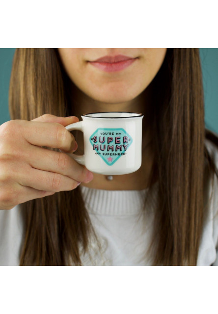 Set hrnčekov Legami 2 Coffee Mugs - Espresso For Two - Super Mummy And Super Daddy