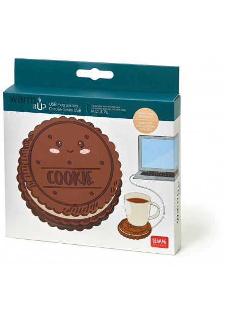 Ohrievací USB podtácok Legami Usb Mug Warmer - Warm It Up - Cookie