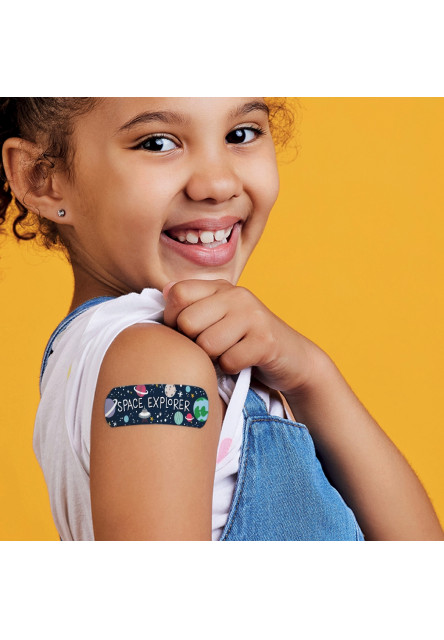Set náplastí Legami Be Brave - 30 Printed Adhesive Bandages - Space
