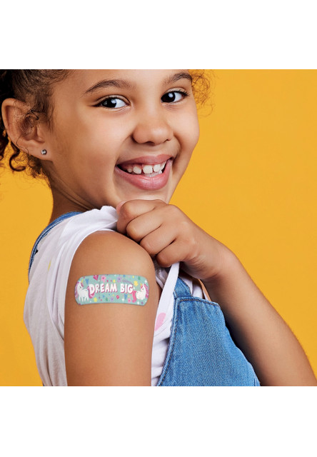 Set náplastí Legami Be Brave - 30 Printed Adhesive Bandages - Unicorn