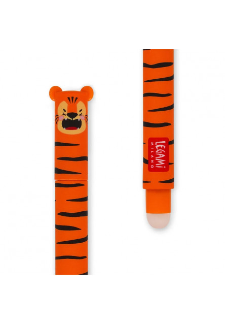 Gumovací pero Legami Erasable Gel Pen - Erasable Pen - Tiger - Orange Ink