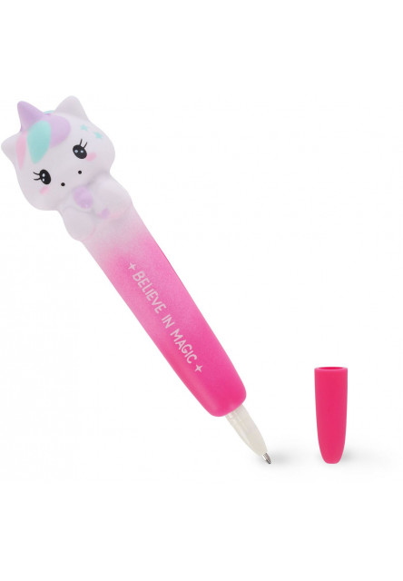 Antistresové gélové pero Legami Squishy Gél Pen - Squeezies - Unicorn