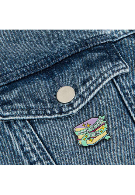 Brošňa Legami Enamel Metal Pin - Pin Your Style! - Book Lover