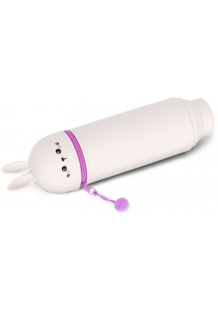 Peračník Legami 2-In-1 Silicone Pencil Case - Kawaii - Bunny