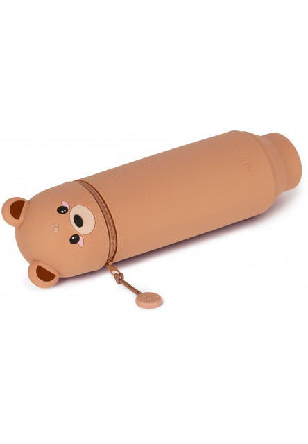 Peračník Legami 2-In-1 Silicone Pencil Case - Kawaii - Teddy Bear