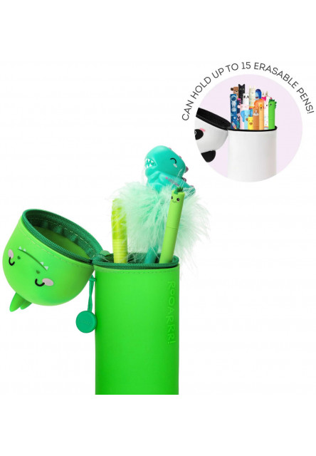 Peračník Legami 2-In-1 Silicone Pencil Case - Kawaii - Dino