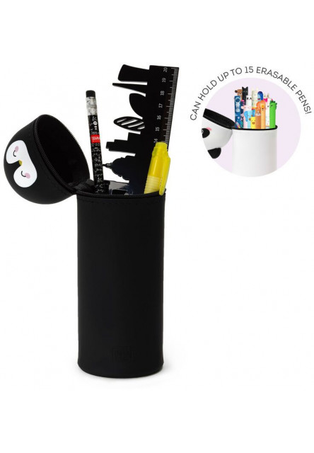 Puzdro na ceruzky Legami 2-In-1 Silicone Pencil Case - Kawaii - Penguin