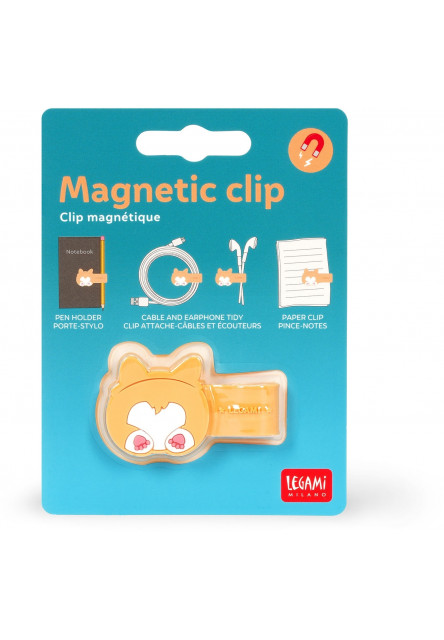 Magnetický klip Legami Magnetic Clip - Corgi
