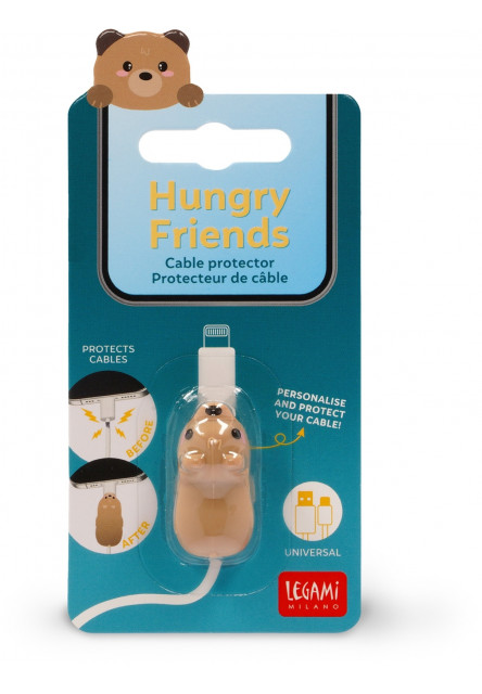 Chránič na nabíjačku Legami Cable Protector - Teddy Bear