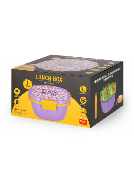 Škatuľka na desiatu Legami Lunch Box 1700 Ml - Daisy
