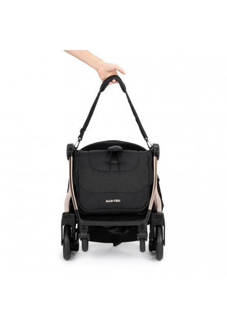 Eva 3 kočík Essential Black Champagne