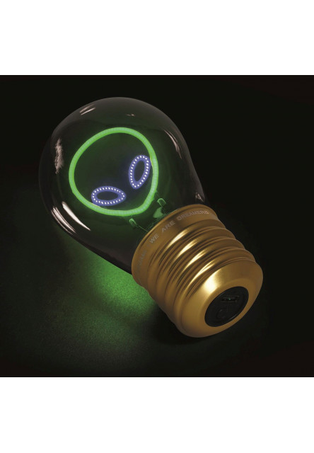 Dekorační světlo Legami Bulb Fiction - Alien