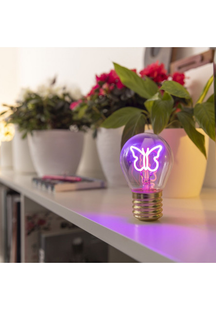 Dekorační světlo Legami Bulb Fiction - Butterfly