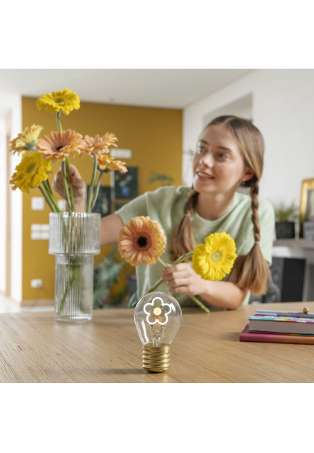 Dekorační světlo Legami Bulb Fiction - Daisy