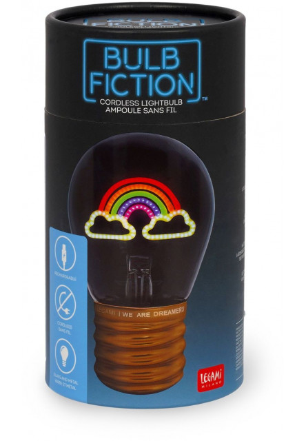 Dekorační světlo Legami Bulb Fiction - Rainbow