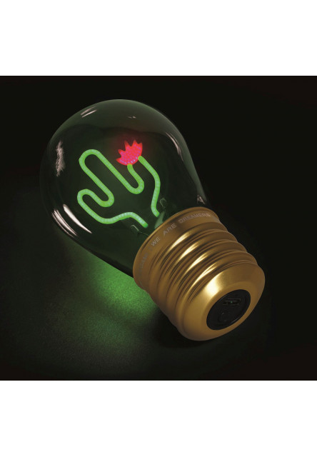 Dekorační světlo Legami Bulb Fiction - Cactus