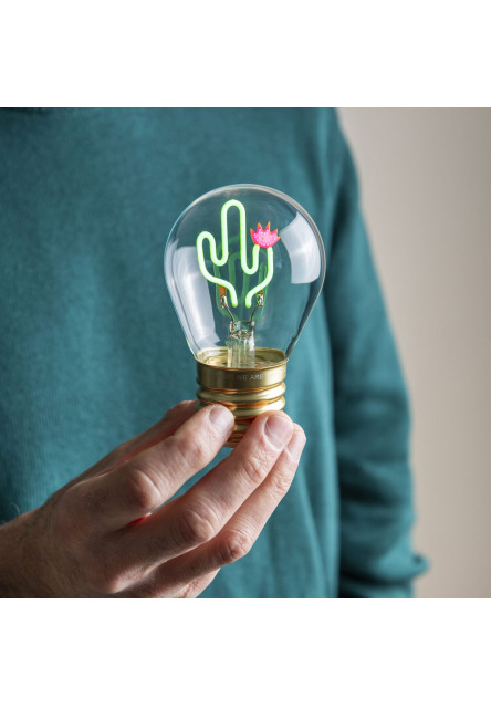 Dekorační světlo Legami Bulb Fiction - Cactus