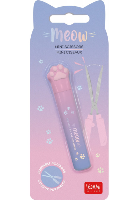 Nožnice Legami Mini Scissors - Meow - Kitty