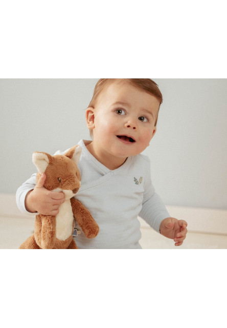 Triko dlouhý rukáv zavinovací Baby Blue vel. 68