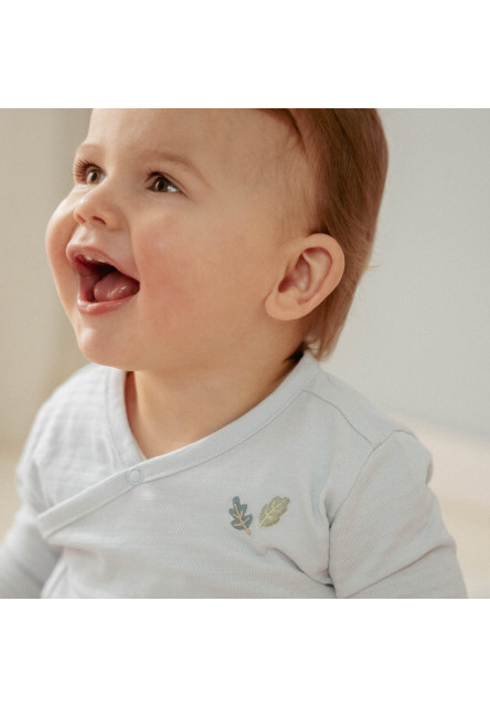 Triko dlouhý rukáv zavinovací Baby Blue vel. 68