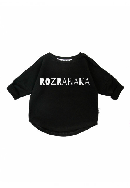 Mikina s nápisom 