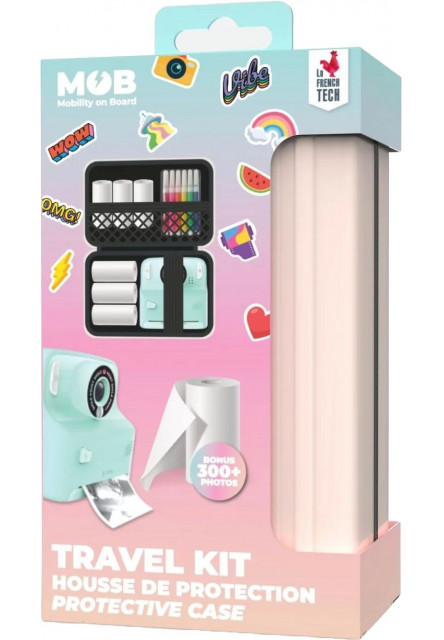 Cestovná doplnková sada k Pixiprint MOB Travel Recharge Pack - puzdro + 4 náhradné role