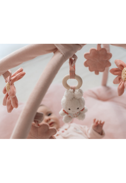 Hracia deka s hrazdou králiček Miffy Lucky Blossom