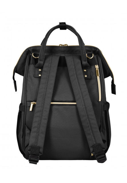 Prebaľovací batoh Siena Black & Gold