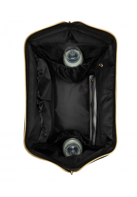 Prebaľovací batoh Siena Black & Gold