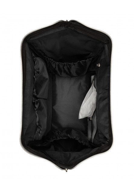 Prebaľovací batoh Siena Black & Silver