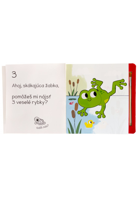 Kúzelné maľovanie vodou - Prvé počítanie