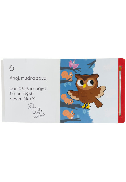 Kúzelné maľovanie vodou - Prvé počítanie