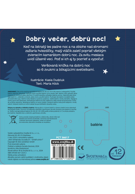 Moja blikajúca zvuková knižka V lese