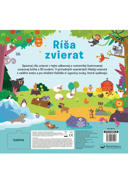 Zvuková kniha Hľadaj a počúvaj Ríša zvierat