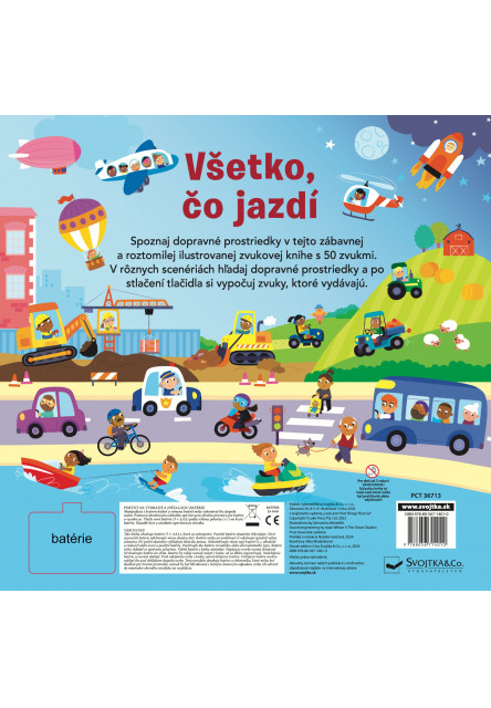 Zvuková kniha Hľadaj a počúvaj Všetko, čo jazdí