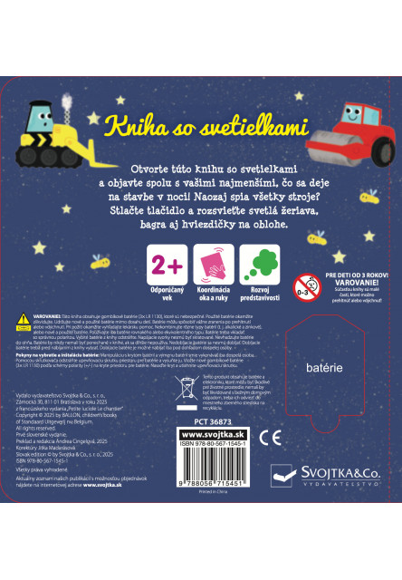 Kniha so svetielkami Na stavbe